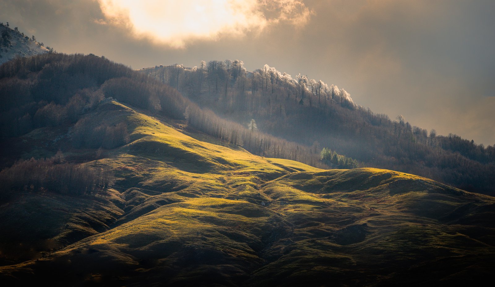 Dimensions of Light Abstract landscape composition